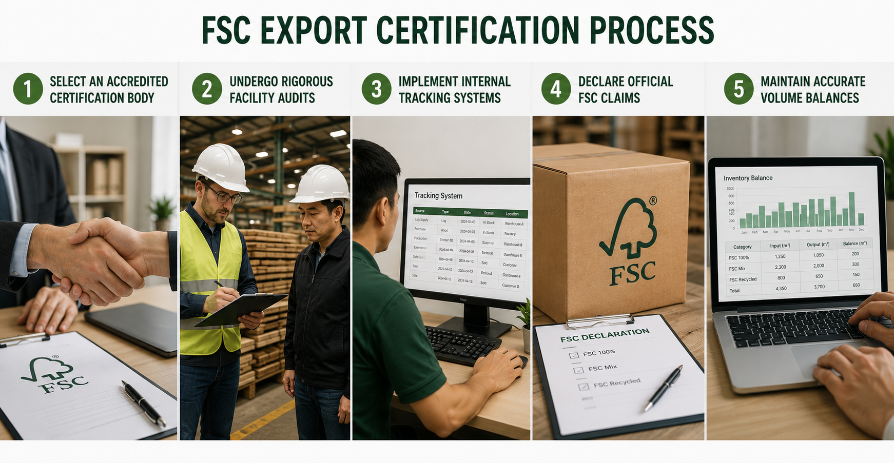 FSC mangrove charcoal export