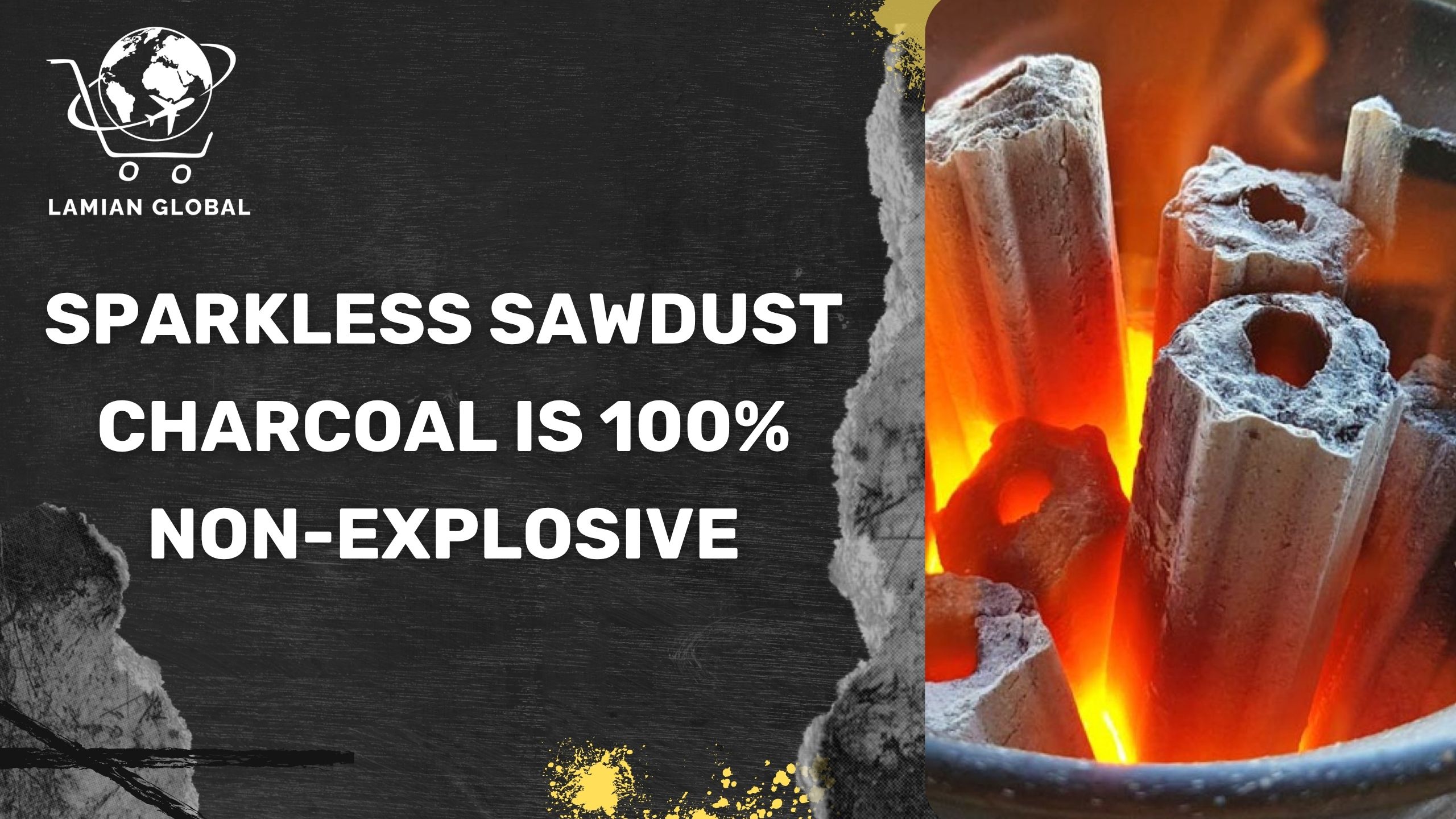 Why Sparkless Sawdust Charcoal Is 100% Non-Explosive