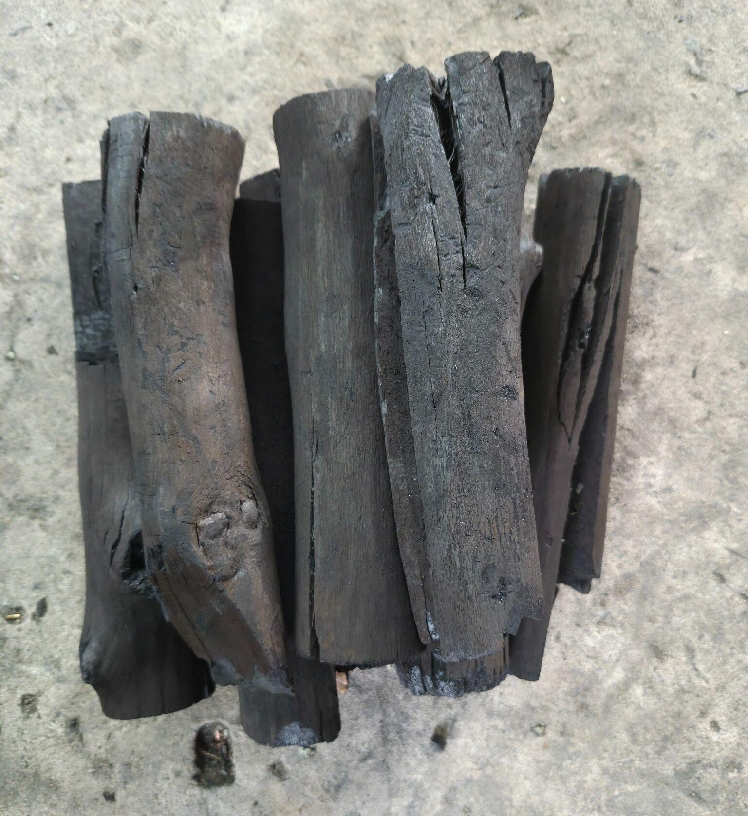 Close-up of premium Mangrove Charcoal