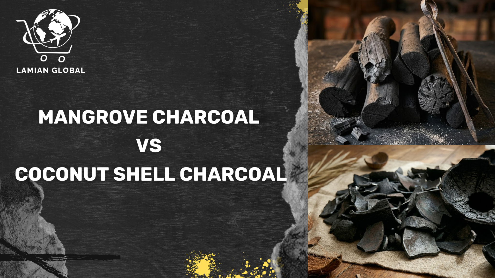 Mangrove charcoal vs coconut shell charcoal