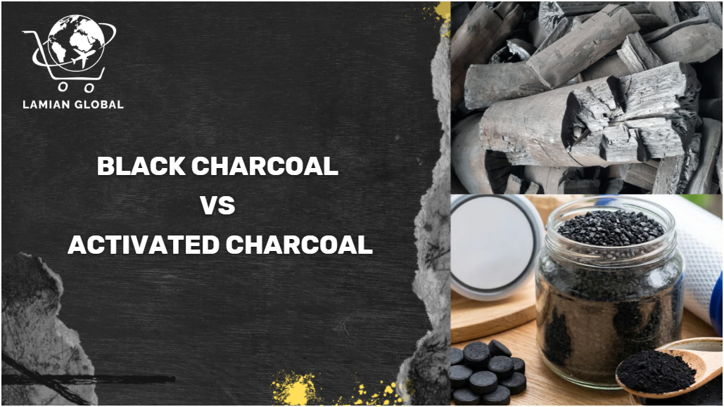 Discover the core differences between black charcoal vs activated charcoal