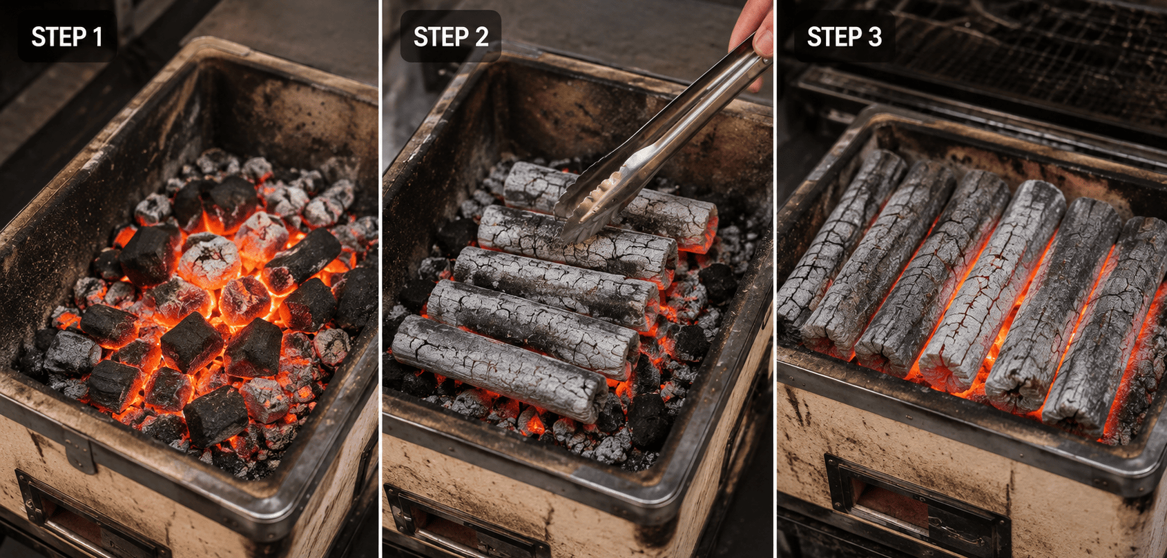 How To Light Binchotan Charcoal Safely: A Complete Guide 3 how to light charcoal method 2 1
